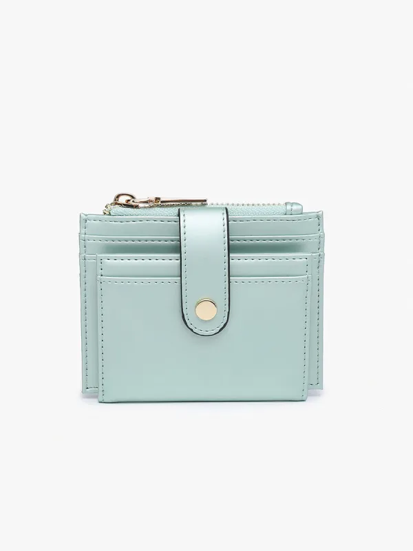 Sam Vegan Matte Wallet sold by Jen & Co.