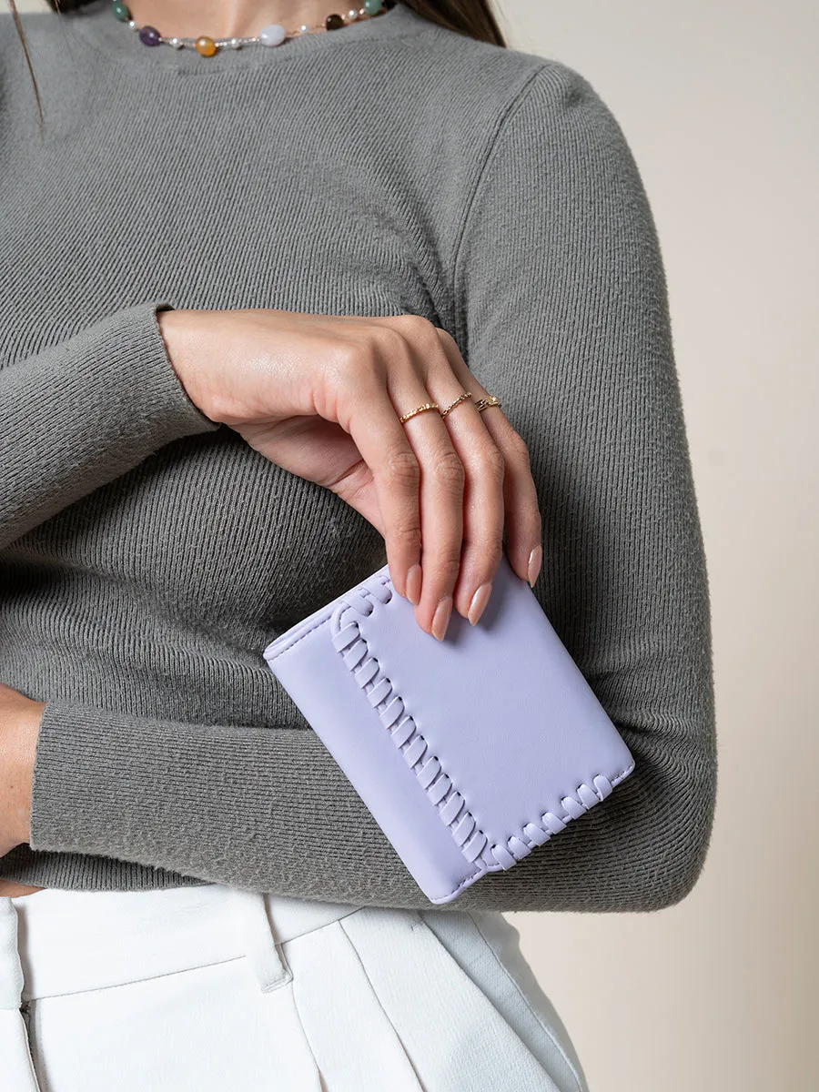 Logan Vegan Whipstitch Wallet sold by Jen & Co. product image thumbnail 5