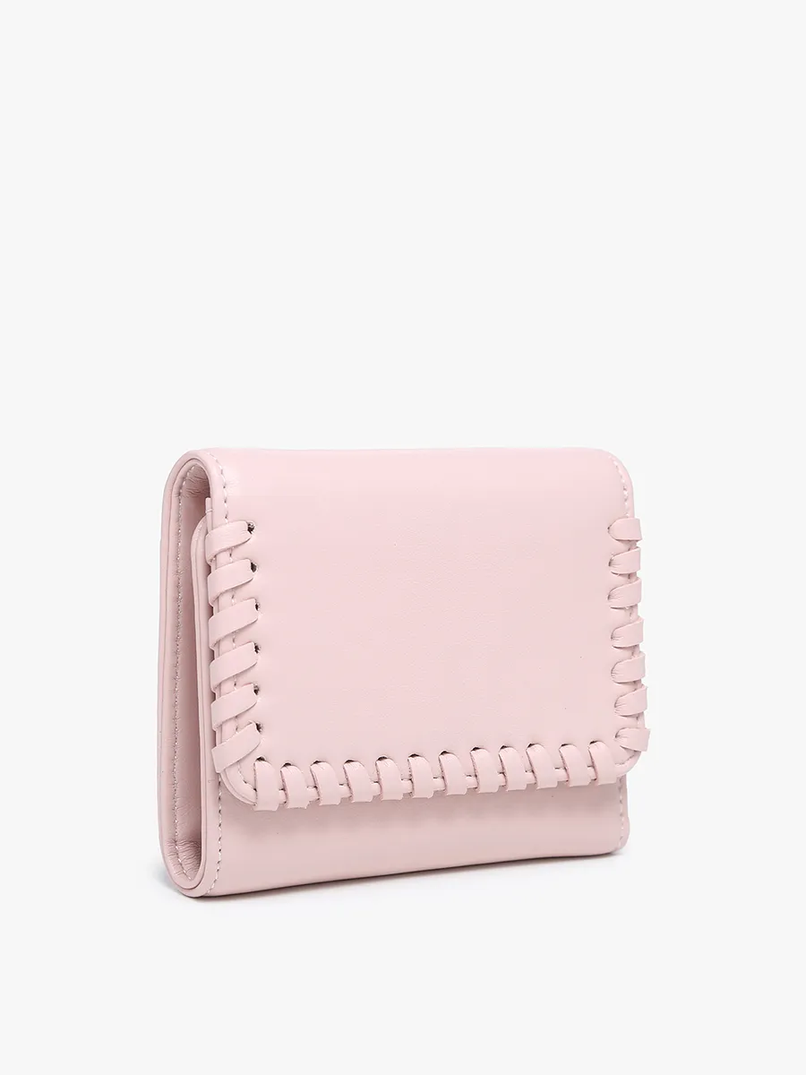 Logan Vegan Whipstitch Wallet sold by Jen & Co. product image thumbnail 2