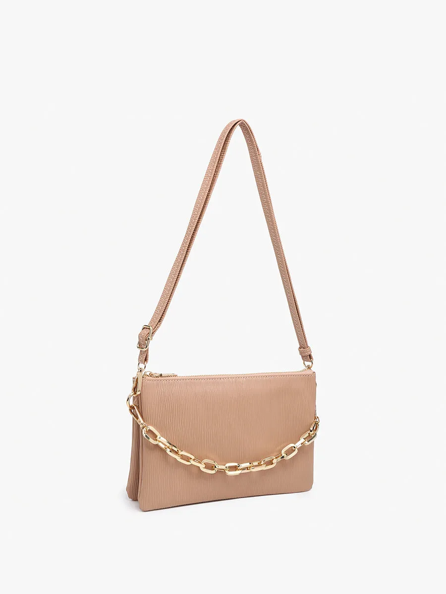 Izzy Vegan Textured Crossbody sold by Jen & Co. product image thumbnail 2