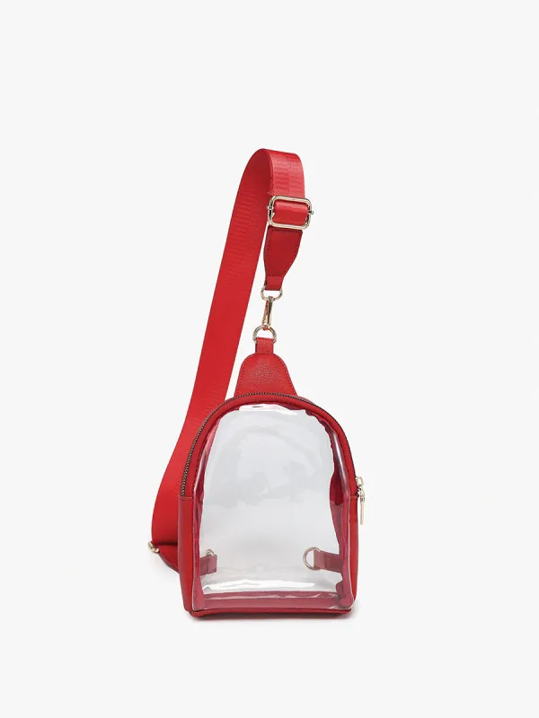 Ellen Clear Sling Bag sold by Jen & Co.