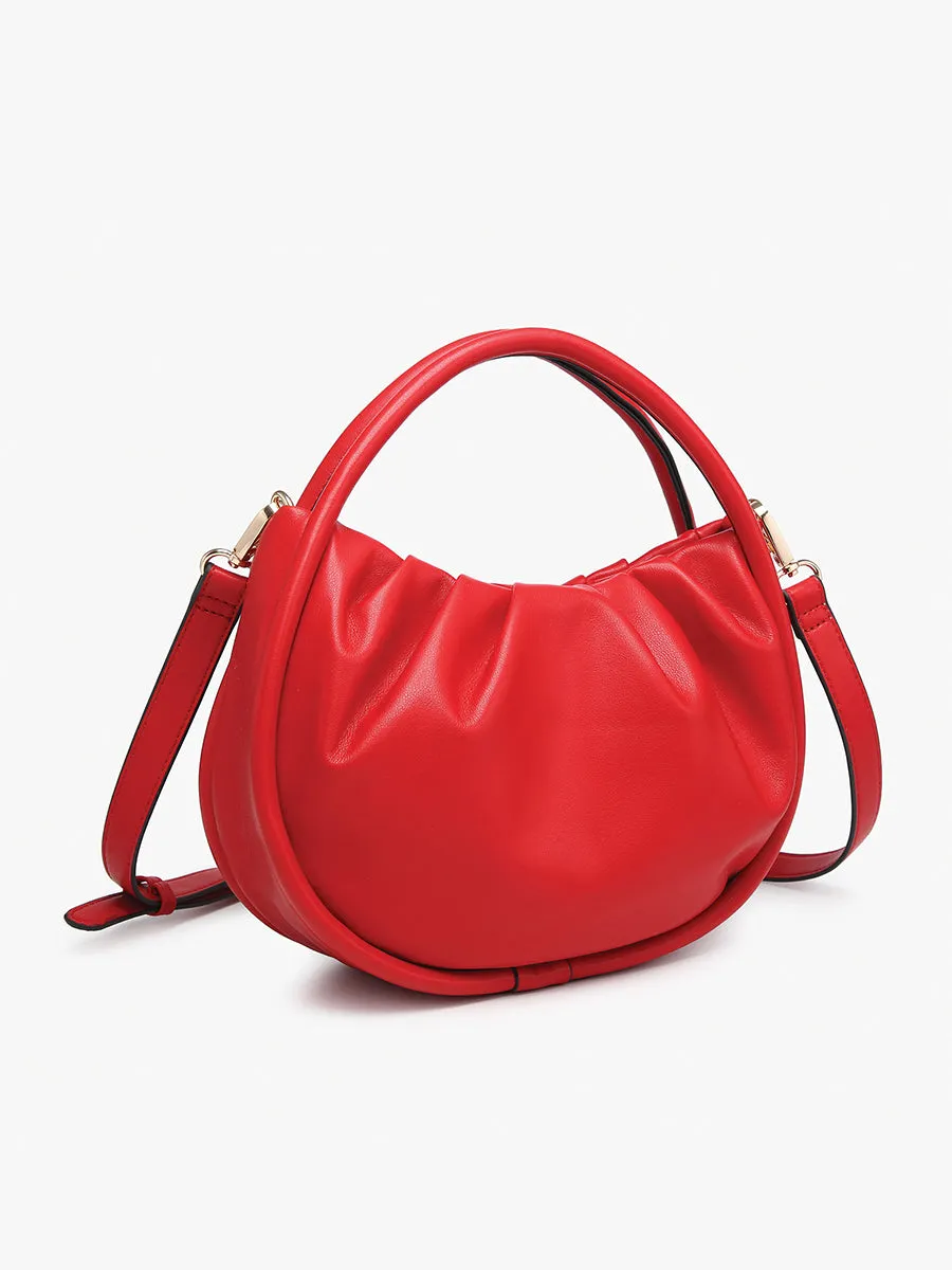 Audrey Vegan Mini Round Satchel sold by Jen & Co. product image thumbnail 2