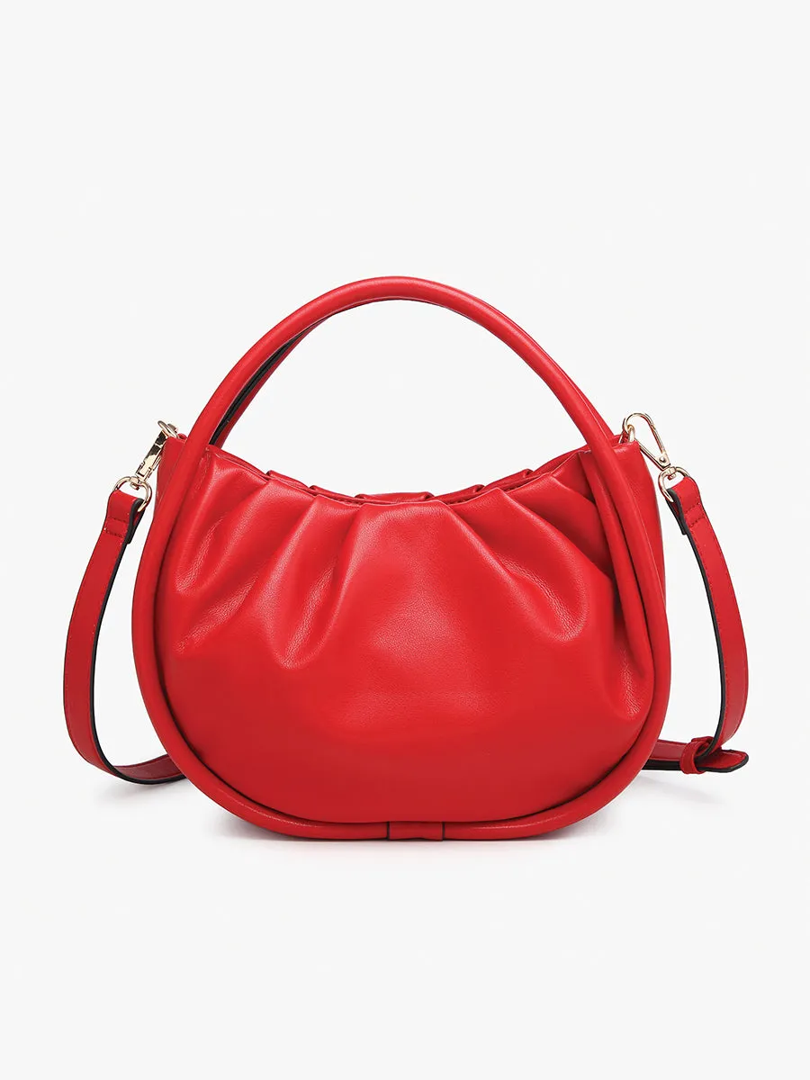 Audrey Vegan Mini Round Satchel sold by Jen & Co. product image thumbnail 3