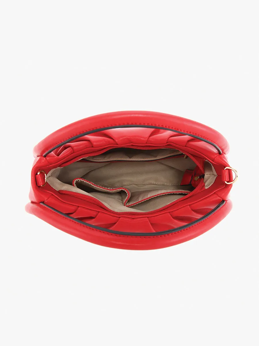 Audrey Vegan Mini Round Satchel sold by Jen & Co. product image thumbnail 4