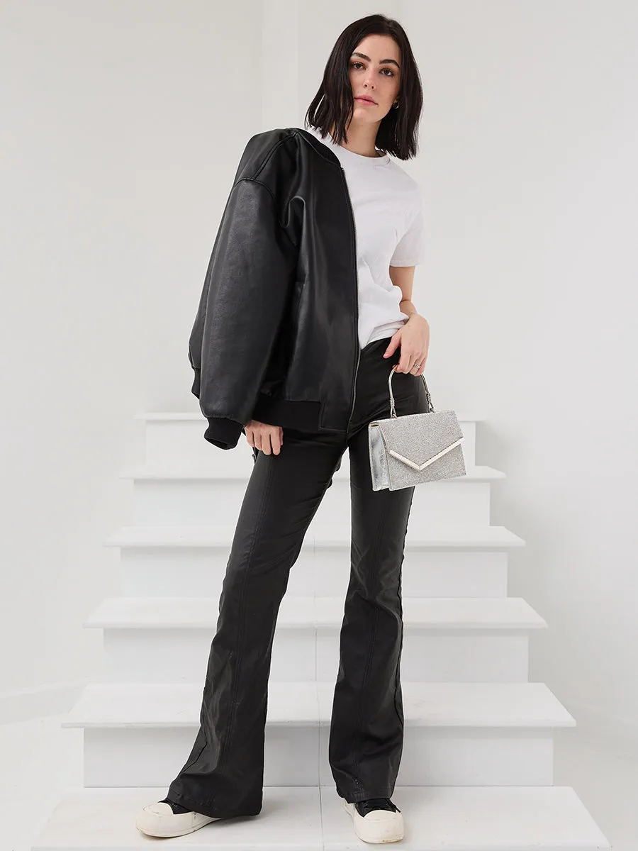 Daphne Rhinestone Envelope Clutch sold by Jen & Co. product image thumbnail 5