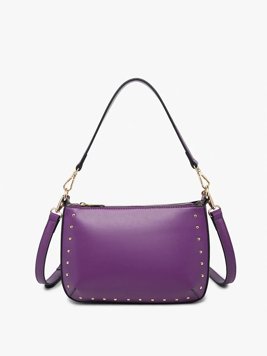 Carmen Vegan Studded Crossbody sold by Jen & Co.