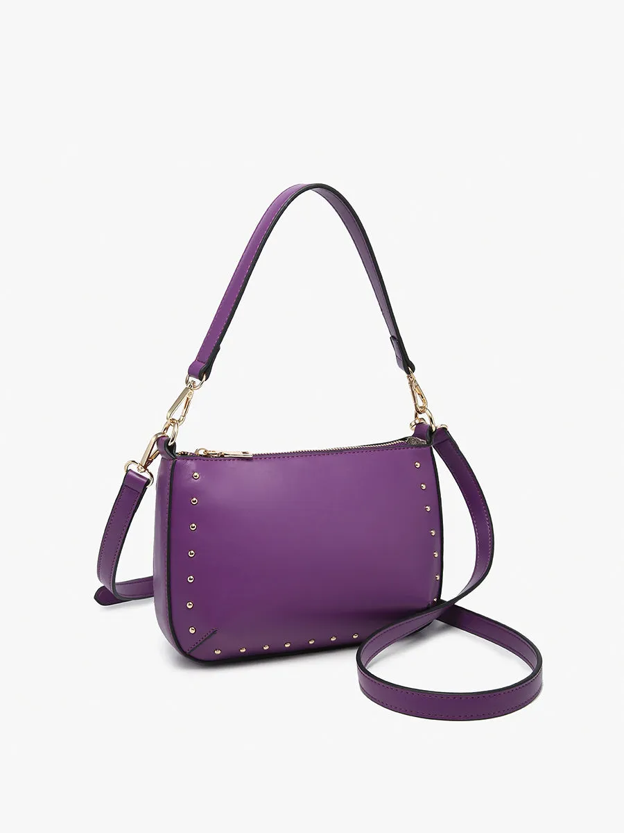 Carmen Vegan Studded Crossbody sold by Jen & Co. product image thumbnail 2
