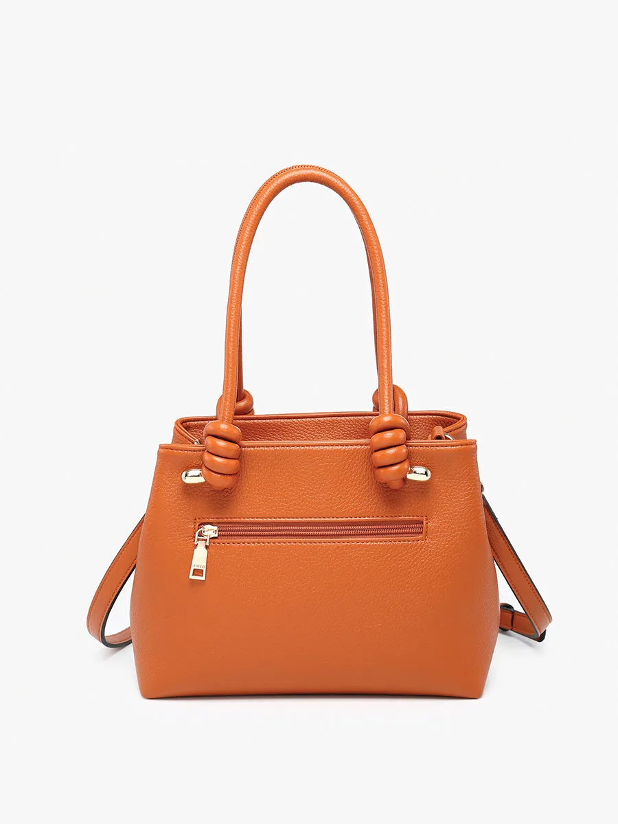 Blair Vegan Soft Satchel sold by Jen & Co. product image thumbnail 3