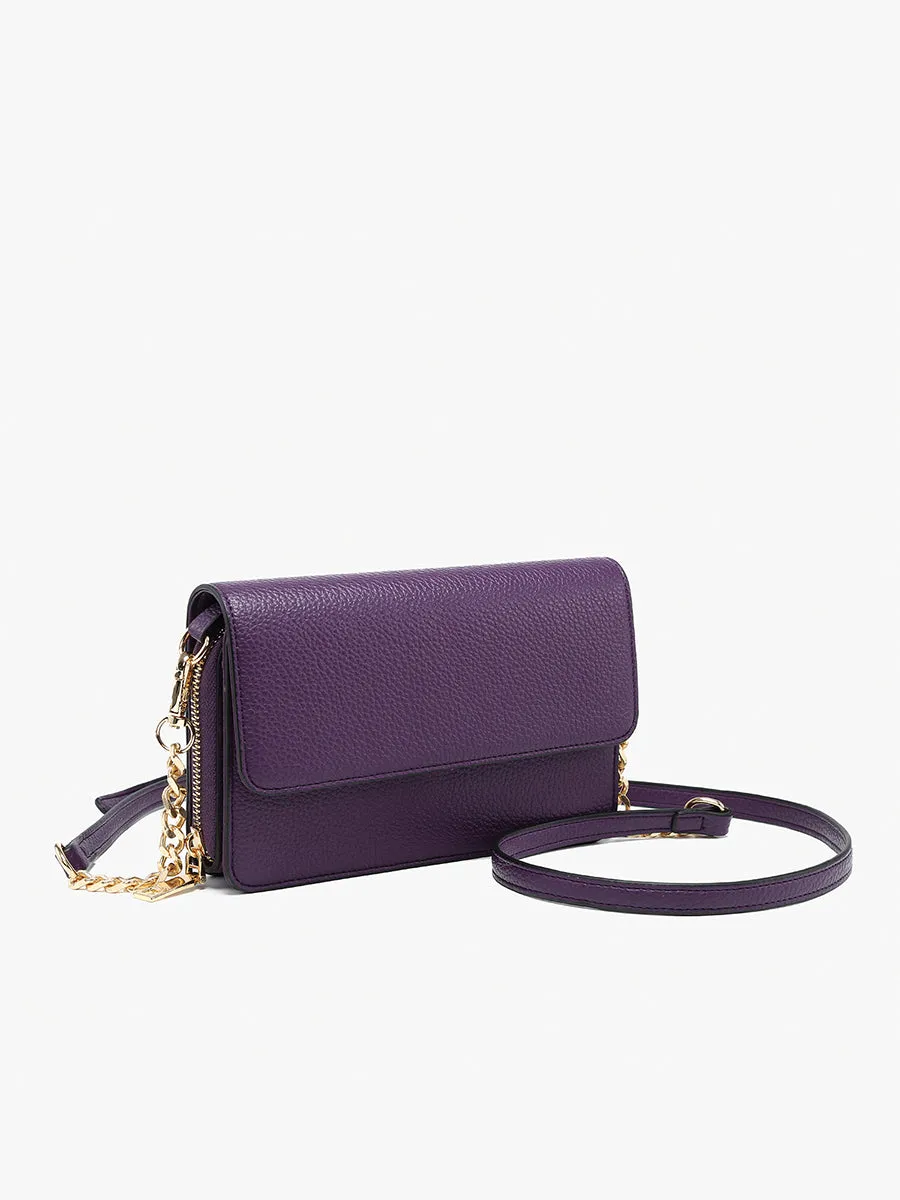 Lauryn Vegan Push-Lock Crossbody sold by Jen & Co. product image thumbnail 2