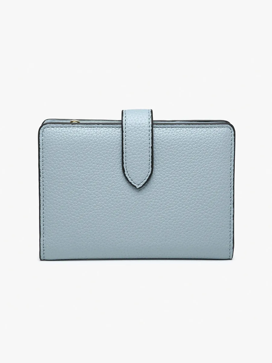 Jane Vegan Snap Wallet sold by Jen & Co.