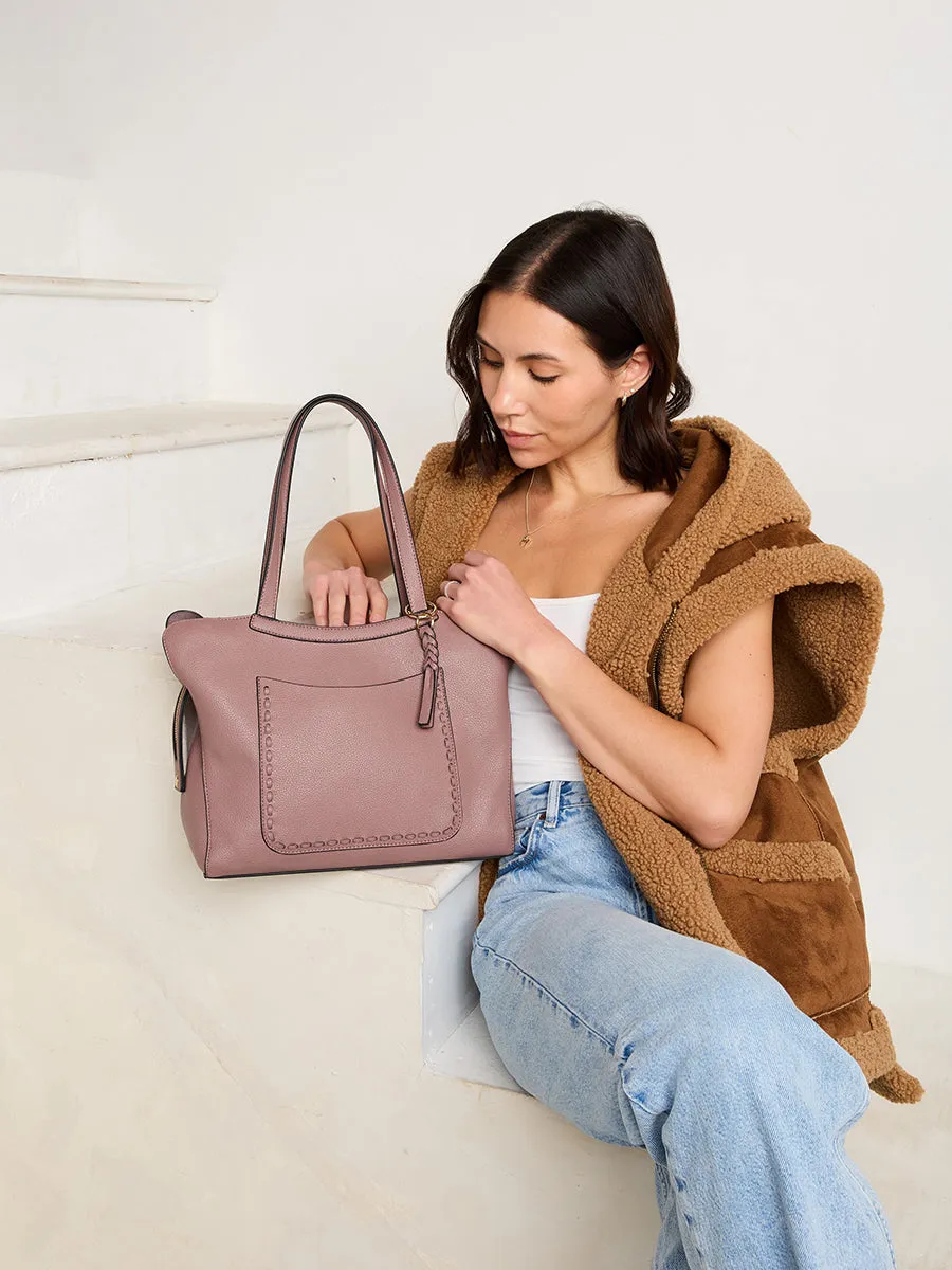 Hunter Vegan Distressed Tote sold by Jen & Co. product image thumbnail 5