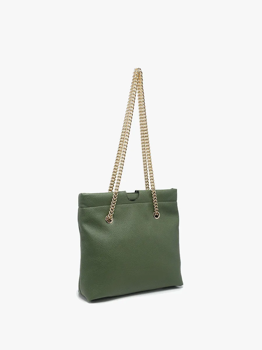 Casey Vegan Snap Hinge Satchel sold by Jen & Co. product image thumbnail 2