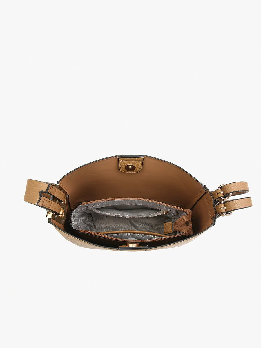 Poppy Vegan Paneled Crossbody sold by Jen & Co. product image thumbnail 4