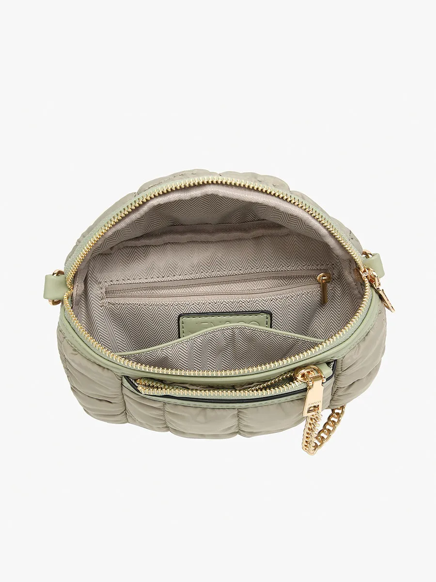 Mabel Quilted Nylon Belt Bag sold by Jen & Co. product image thumbnail 4