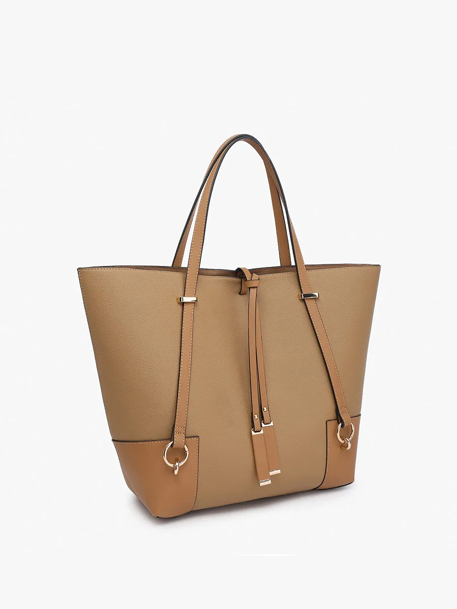Kya Vegan Contrast Tote sold by Jen & Co. product image thumbnail 2