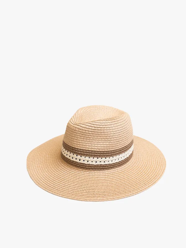 Holloway Two-Toned Fedora sold by Jen & Co.