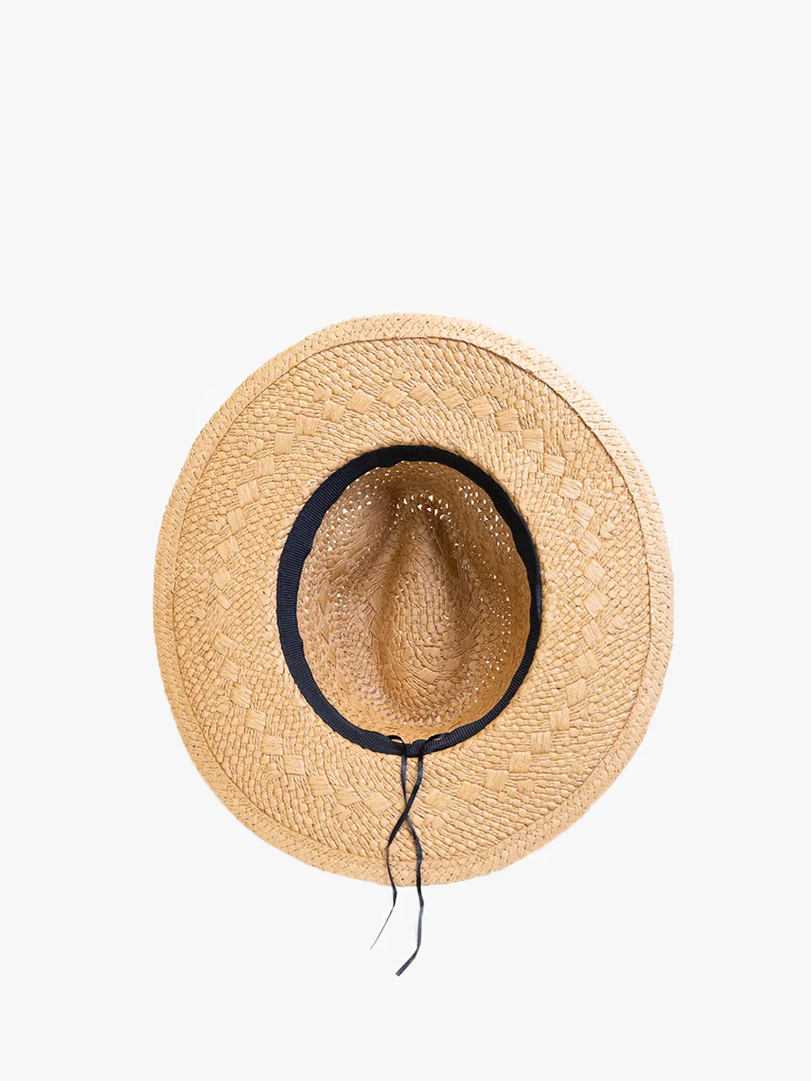 Hartley Fedora w/ Leather sold by Jen & Co. product image thumbnail 3