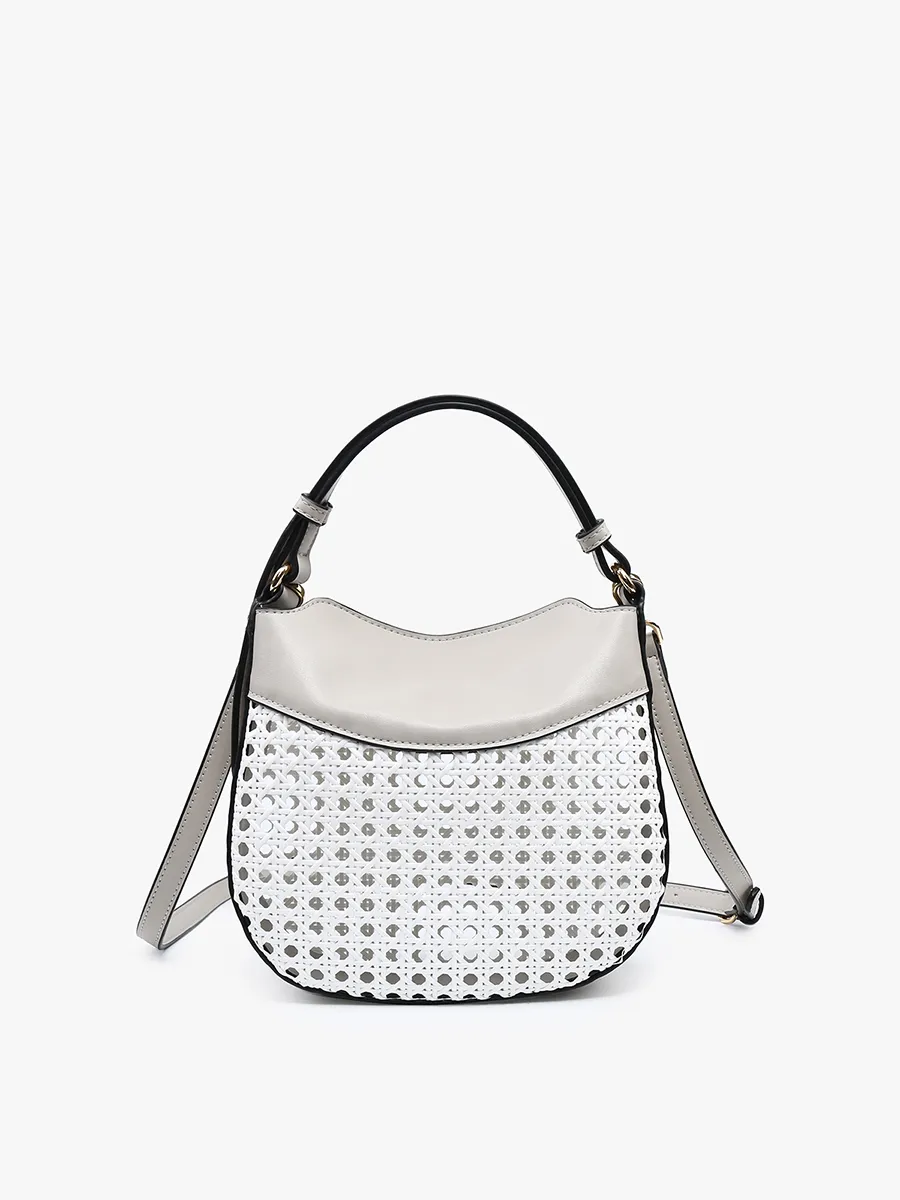 Evans Vegan Rattan Crossbody sold by Jen & Co. product image thumbnail 3