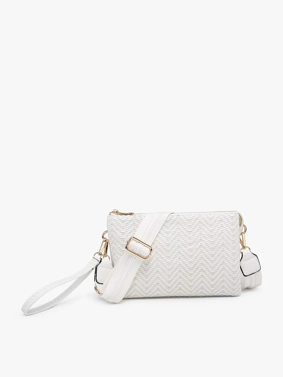 Izzy Vegan Woven Diag Crossbody sold by Jen & Co. product image thumbnail 2