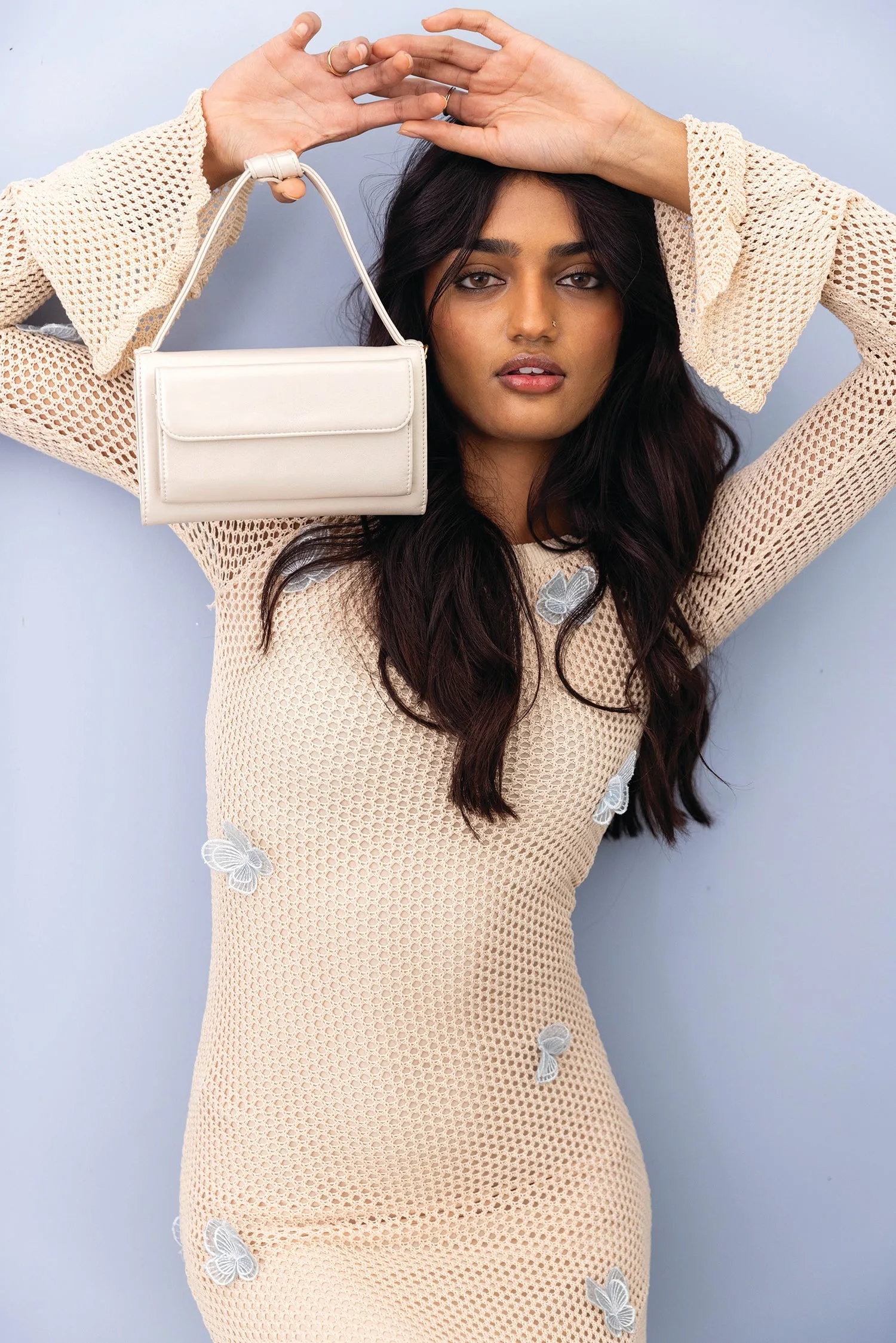 Honey Vegan Rect Chain Crossbody sold by Jen & Co. product image thumbnail 5