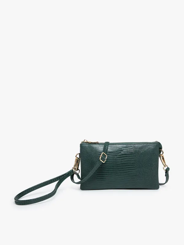 Riley Vegan Lizard Crossbody sold by Jen & Co.