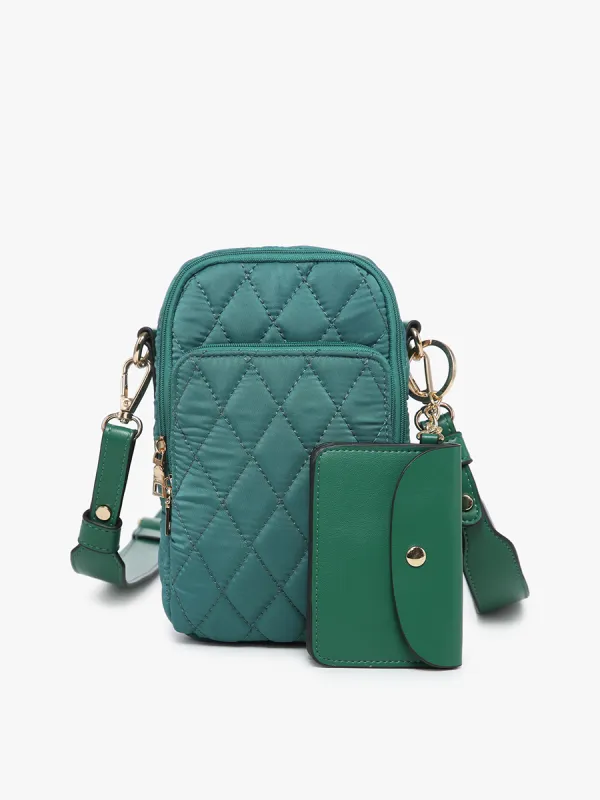 Parker Vegan Quilted Crossbody made by Jen & Co.