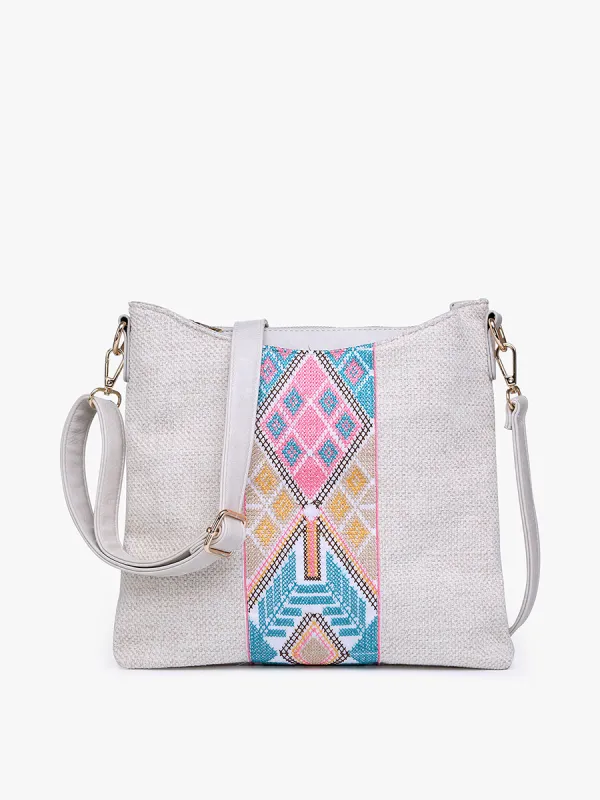 Emma Vegan Tribal Crossbody sold by Jen & Co.