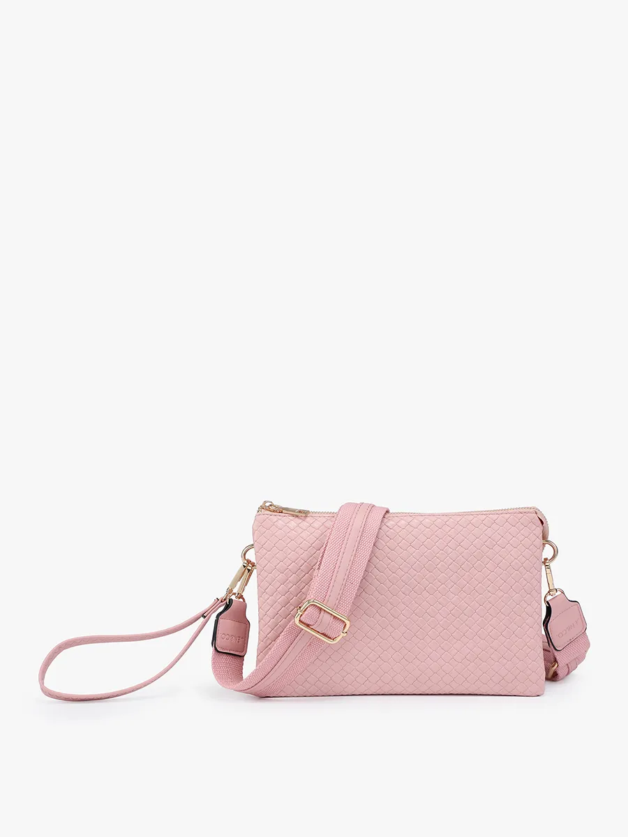 Izzy Vegan Diagonal Woven Crossbody sold by Jen & Co. product image thumbnail 2