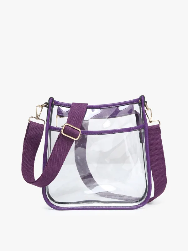 Posie Vegan Clear Crossbody sold by Jen & Co.