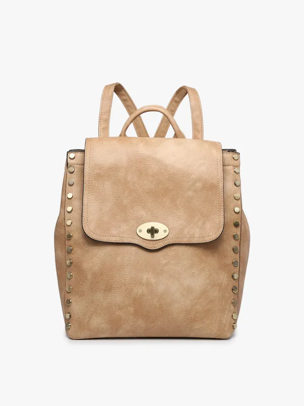 Bex Vegan Distressed Backpack sold by Jen & Co.