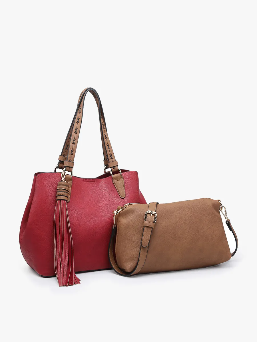 Aliza Vegan Satchel sold by Jen & Co. product image thumbnail 2