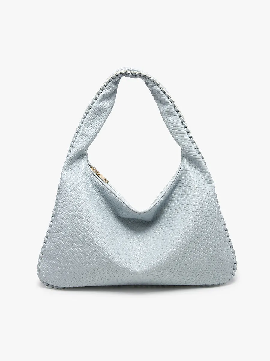 Kehlani Vegan Faux Woven Hobo sold by Jen & Co. product image thumbnail 5