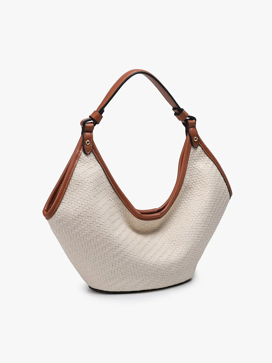 Jade Vegan Faux Woven Hobo sold by Jen & Co. product image thumbnail 3