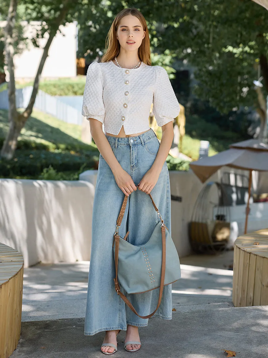 Emery Vegan Slouchy Hobo sold by Jen & Co. product image thumbnail 2