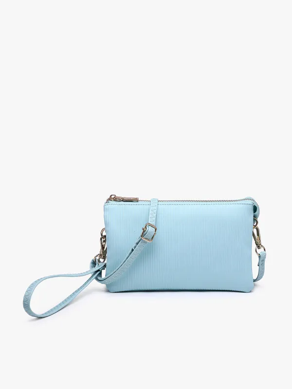 Riley Vegan Pleated Crossbody made by Jen & Co.