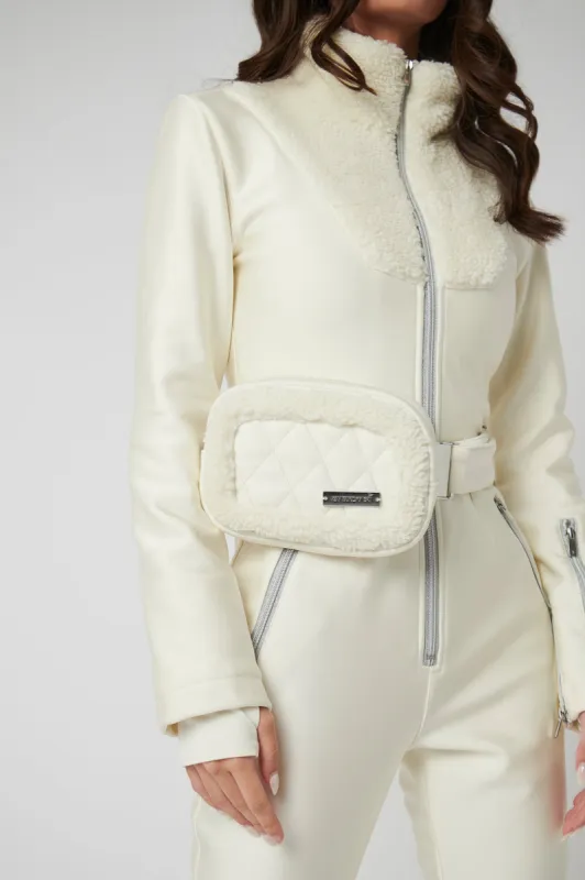 Sherpa Bum Bag - Cloud sold by My Sunday Ski