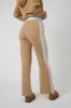 Wide Leg Cashmere Pants - Camel / Pearl Grey sold by My Sunday Ski