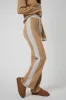 Wide Leg Cashmere Pants - Camel / Pearl Grey sold by My Sunday Ski