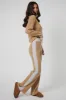 Wide Leg Cashmere Pants - Camel / Pearl Grey sold by My Sunday Ski