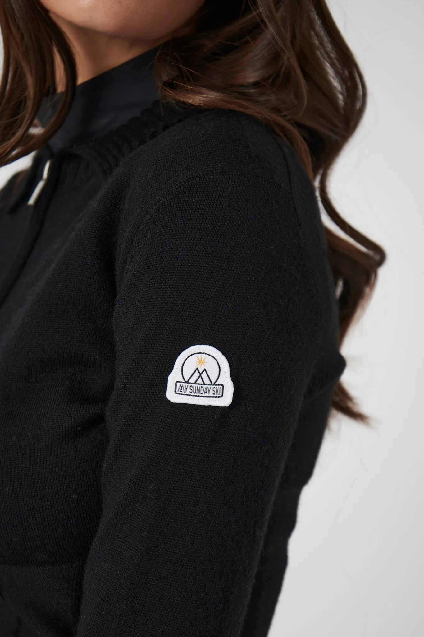 Contour Merino Mid Layer Top - Black sold by My Sunday Ski product image thumbnail 5