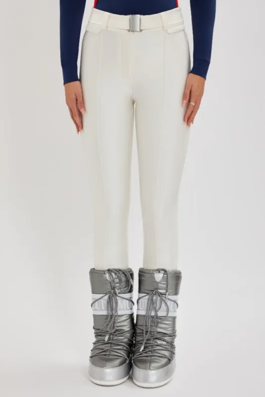 Slalom Ski Pants - Snow Sparkle White sold by My Sunday Ski