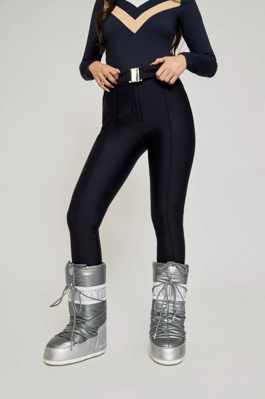 Slalom Ski Pants - Noir Shimmer sold by My Sunday Ski