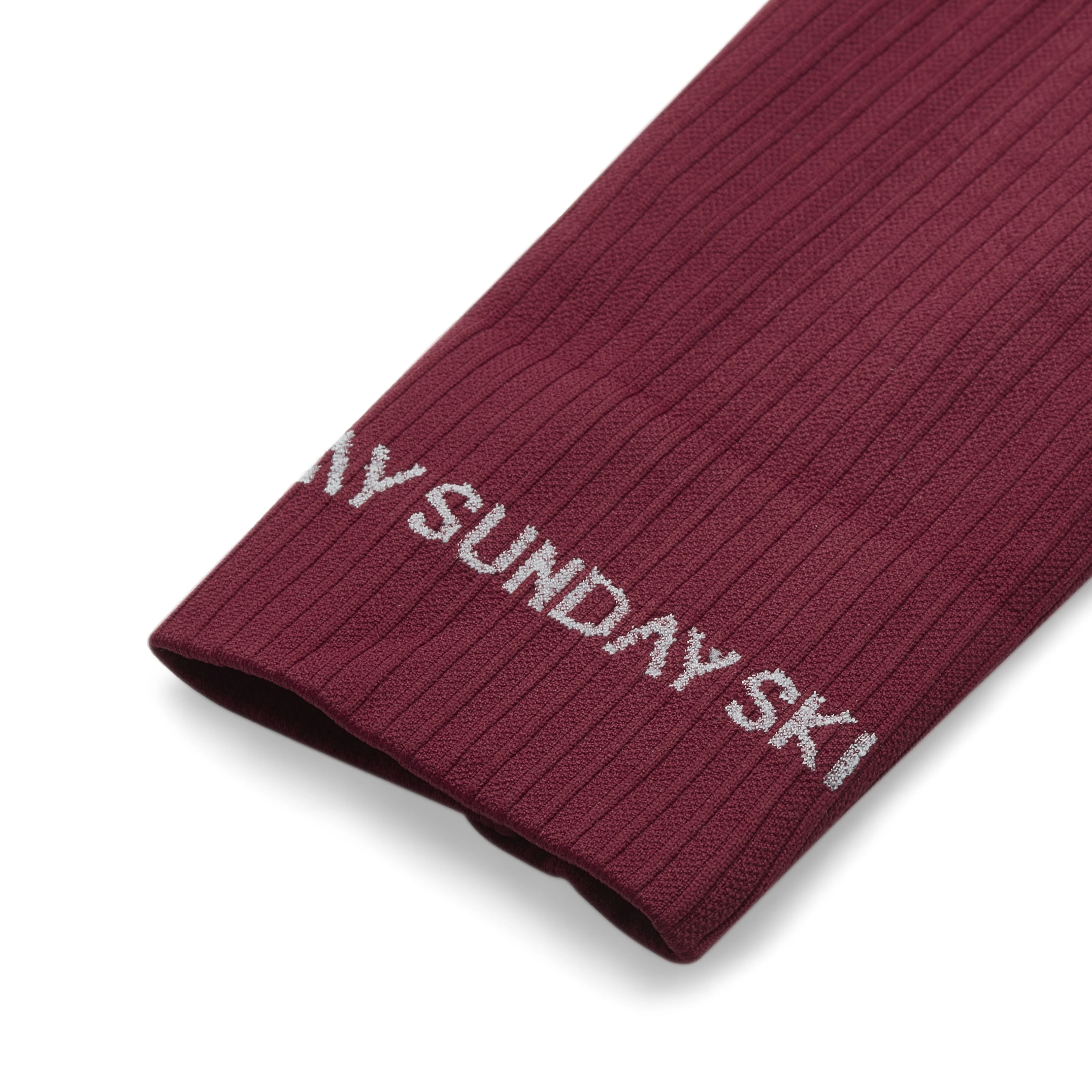 Ribbed Base Layer Set - Cabernet sold by My Sunday Ski product image thumbnail 5
