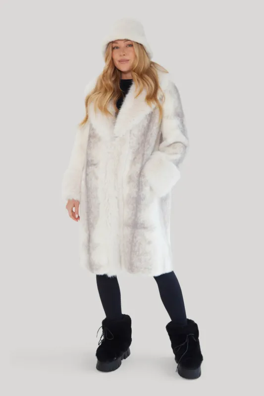 Faux Mink Fur Coat sold by My Sunday Ski