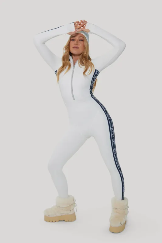 Onesie Base Layer - White sold by My Sunday Ski