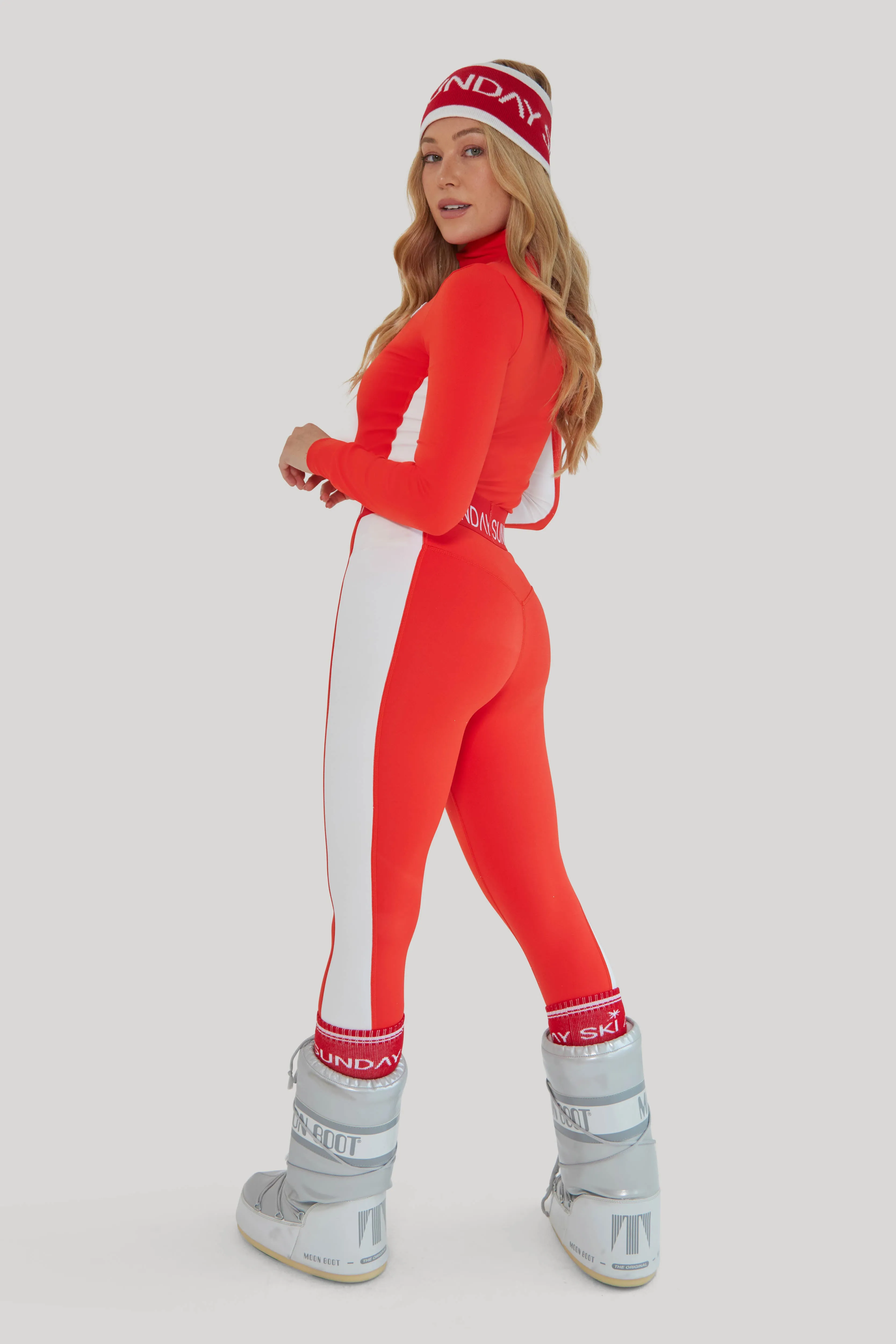 Racer Stripe Base Layer Set - Red sold by My Sunday Ski product image thumbnail 3