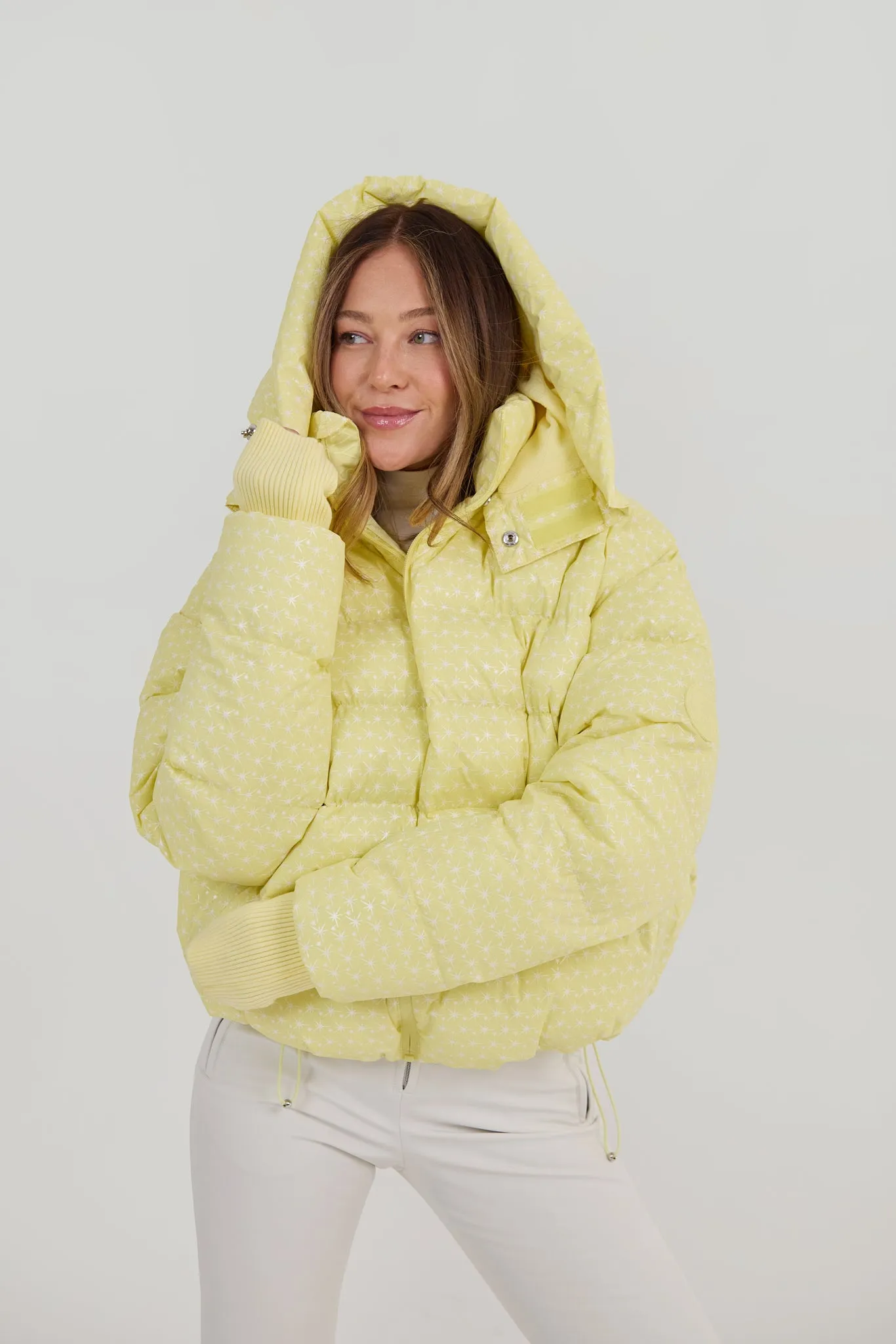 Apricity Ski Jacket - Yellow / White sold by My Sunday Ski product image thumbnail 5