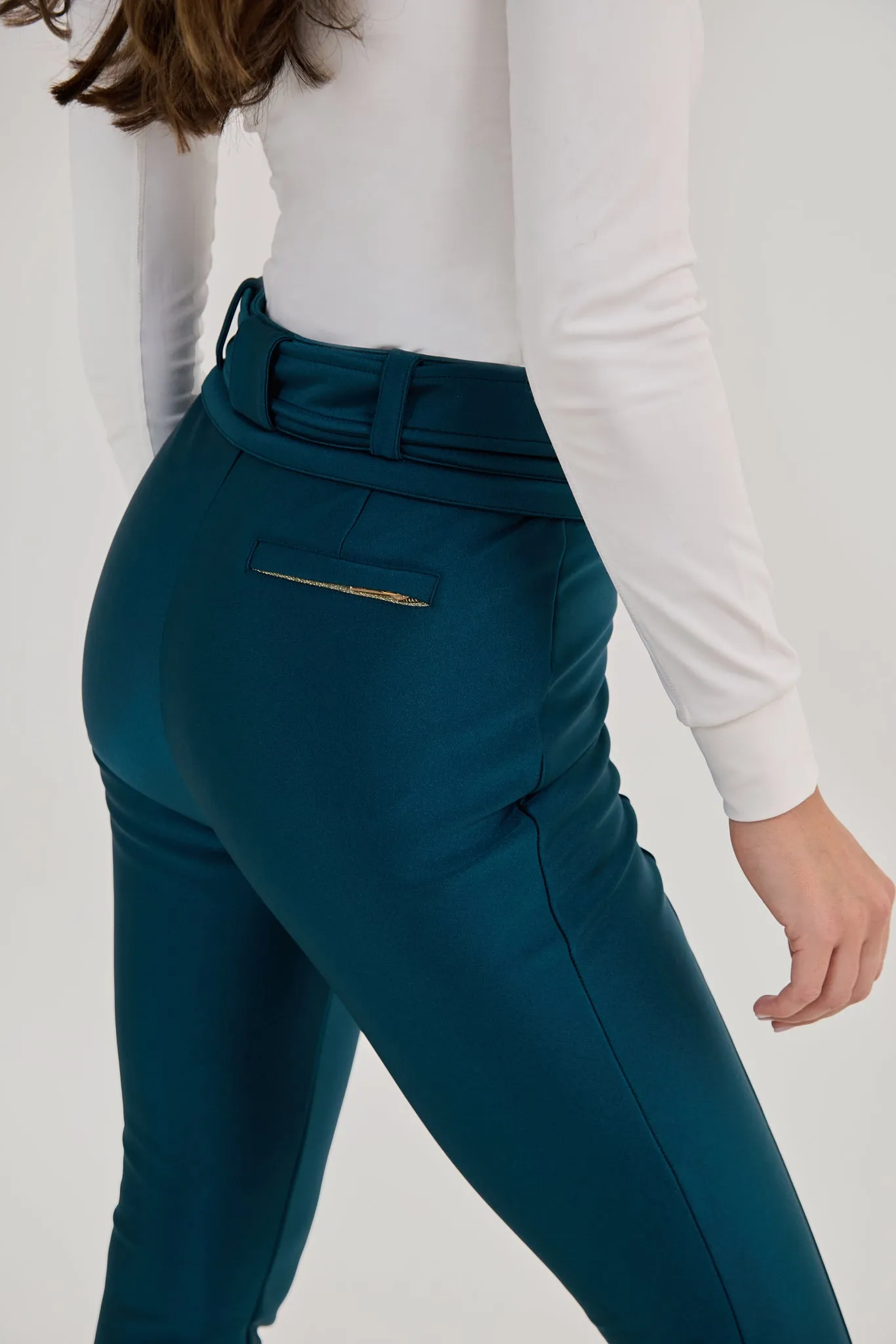 Slalom Ski Pants - Teal sold by My Sunday Ski product image thumbnail 5