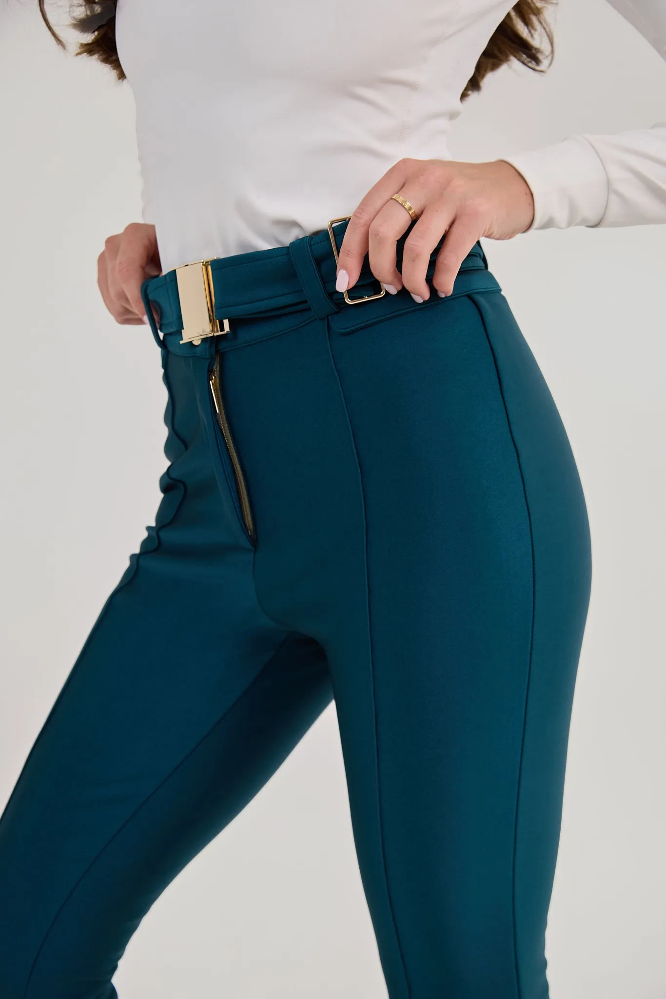 Slalom Ski Pants - Teal sold by My Sunday Ski product image thumbnail 3