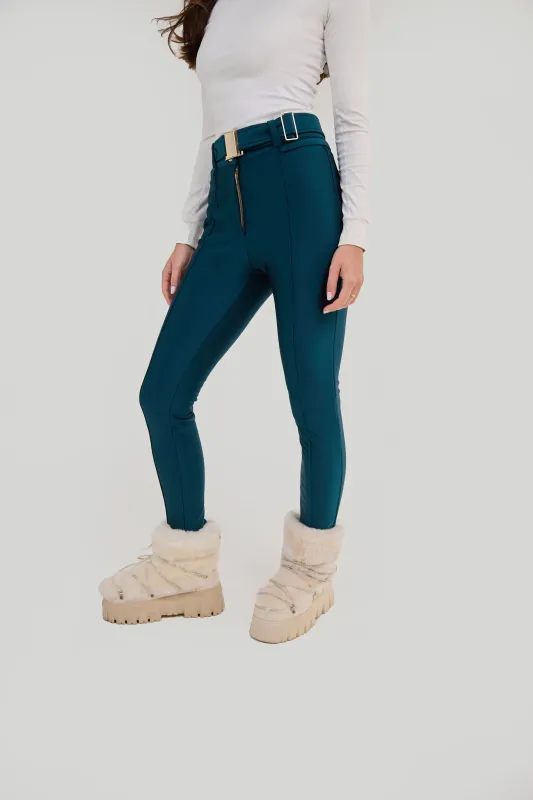 Slalom Ski Pants - Teal sold by My Sunday Ski